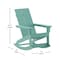 Flash Furniture Sea Foam Modern Poly Resin Adirondack Rockers, 2PK JJ-C14709-SFM-2-GG - alternate 5
